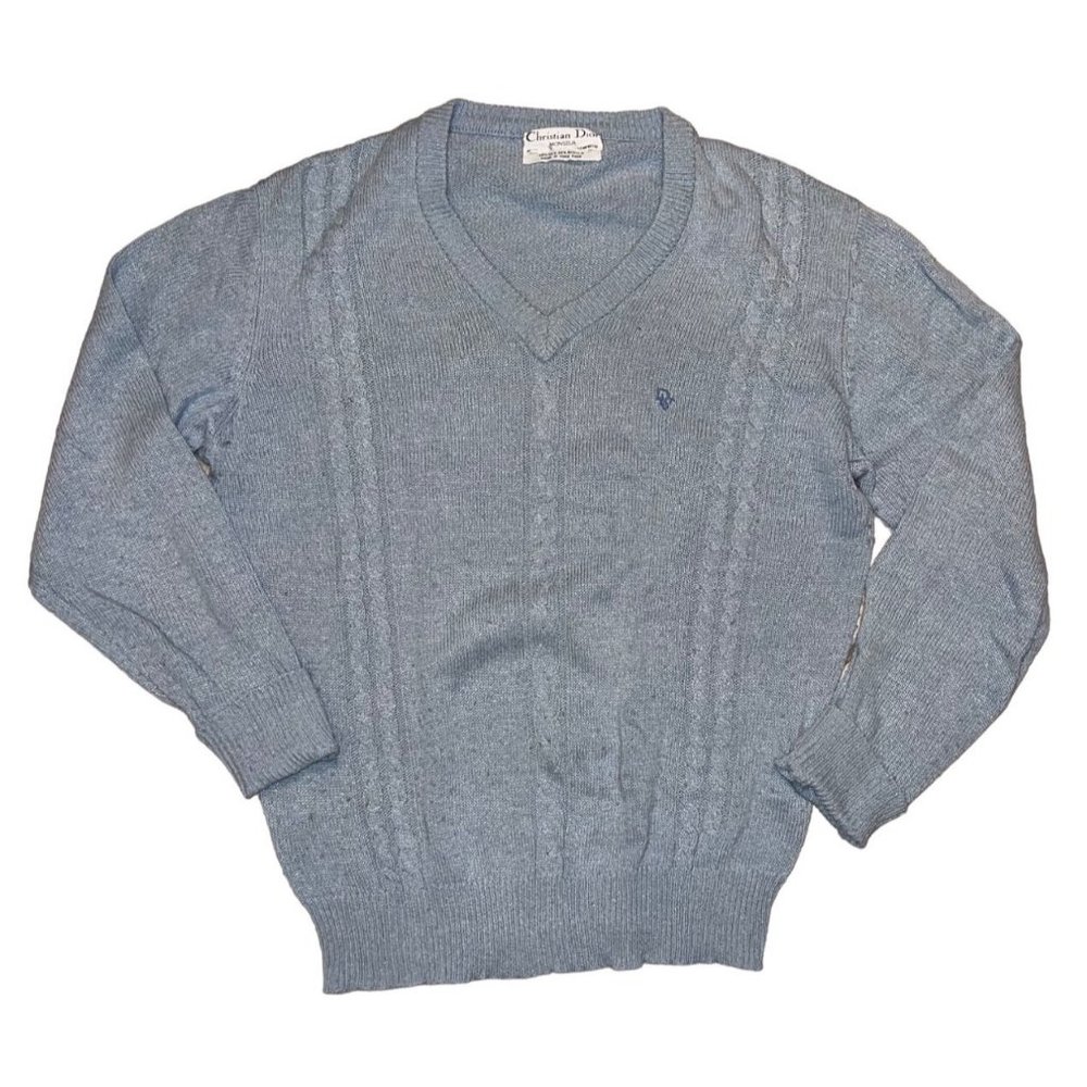Vintage Christian Dior EUC Knit Sweater SZ L